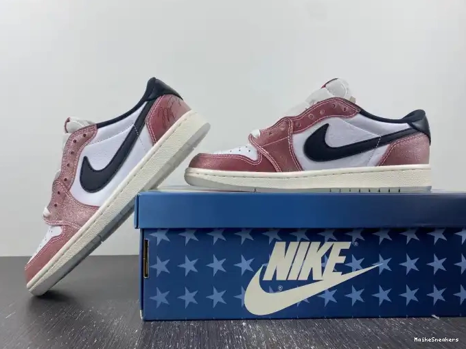 MaikeSneakers ROOM 'RED BLACK' JORDAN OG TROPHY LOW AIR FN0432-017 1 X 0421